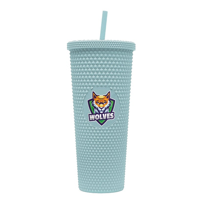 24 oz Studded Tumbler