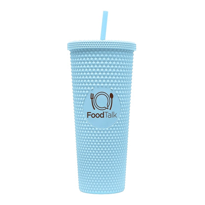 24 oz Studded Tumbler