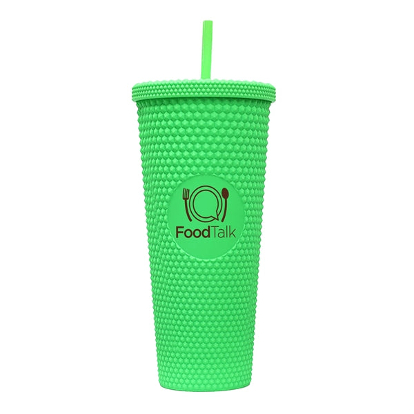 24 oz Studded Tumbler