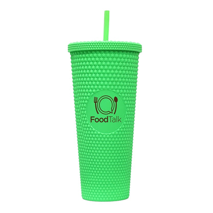 24 oz Studded Tumbler