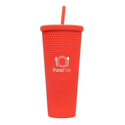 24 oz Studded Tumbler