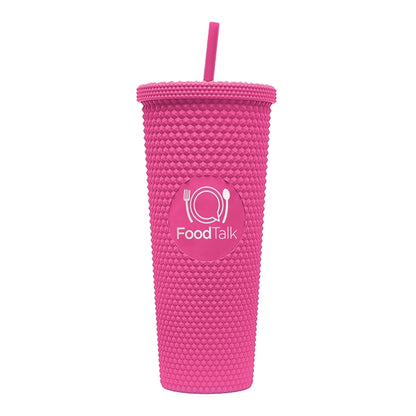 24 oz Studded Tumbler