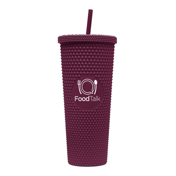 24 oz Studded Tumbler