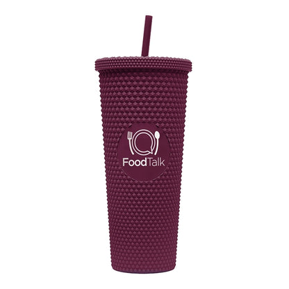 24 oz Studded Tumbler