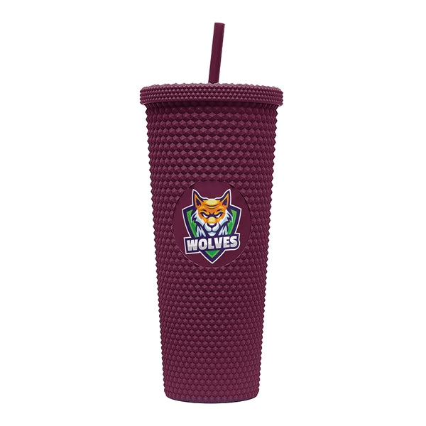 24 oz Studded Tumbler