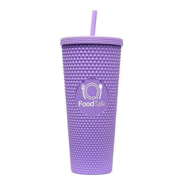24 oz Studded Tumbler