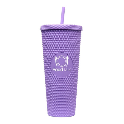 24 oz Studded Tumbler