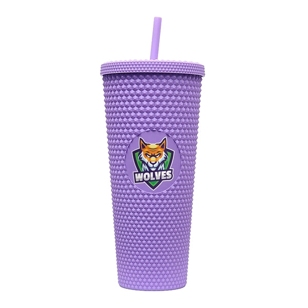24 oz Studded Tumbler