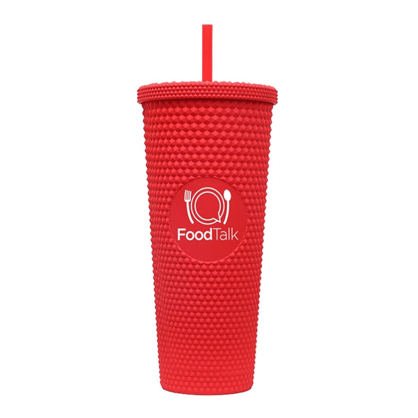 24 oz Studded Tumbler