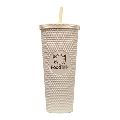 24 oz Studded Tumbler