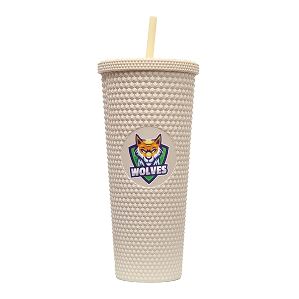 24 oz Studded Tumbler