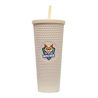 24 oz Studded Tumbler