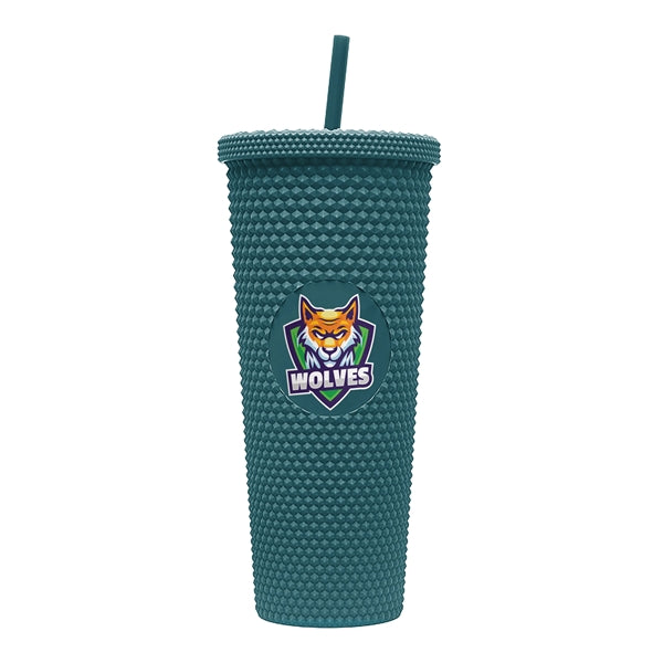 24 oz Studded Tumbler