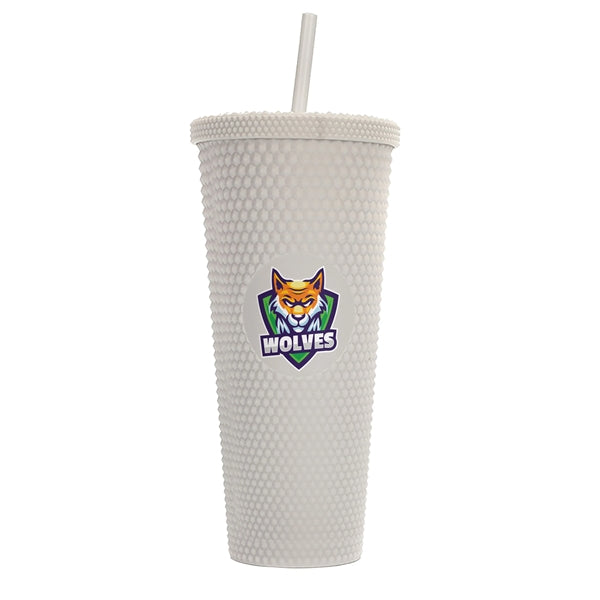 24 oz Studded Tumbler