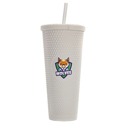 24 oz Studded Tumbler