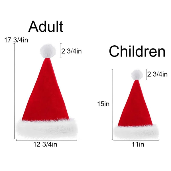 Santa Hat For Adult And Children