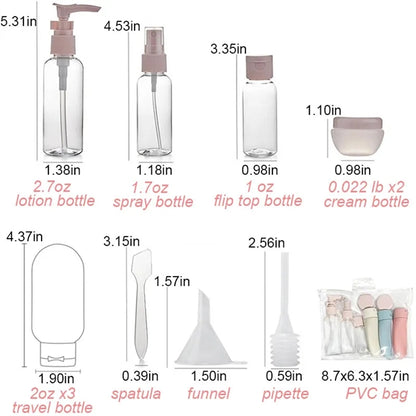 12PC Trval Bottle Kit