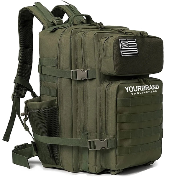 Branded Outdoor Large Military Tactical Molle Backpack