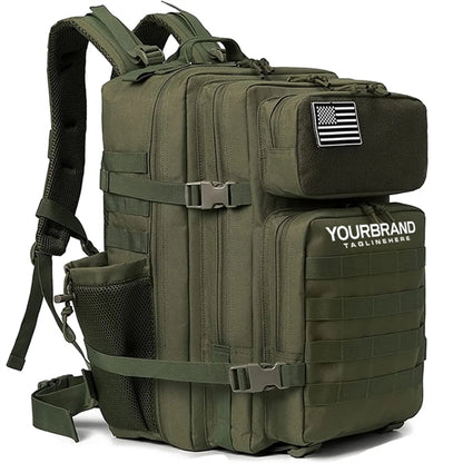 Branded Outdoor Large Military Tactical Molle Backpack