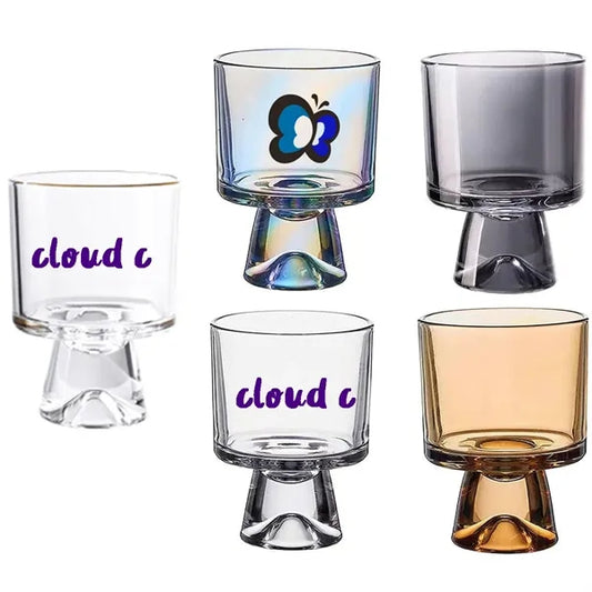8Oz Stemless Martini Glasses