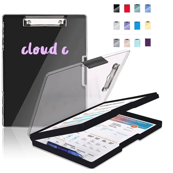 Double Layers Clipboard With Storage