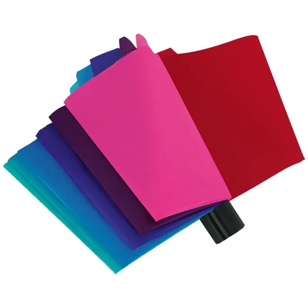 Portable 10Ribs Folding Rainbow Umbrella