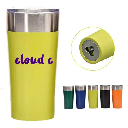 20Oz Beer Tumbler With Bottle Opener