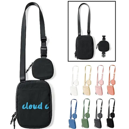 Crossbody Bag With Removable Small Pouch