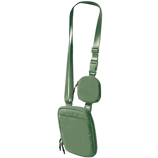 Crossbody Bag With Removable Small Pouch