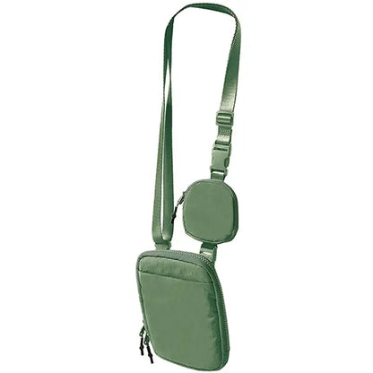 Crossbody Bag With Removable Small Pouch