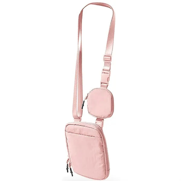 Crossbody Bag With Removable Small Pouch