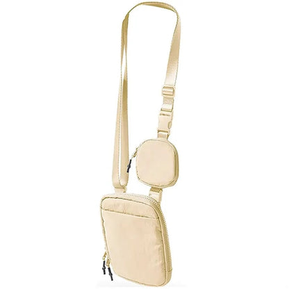 Crossbody Bag With Removable Small Pouch