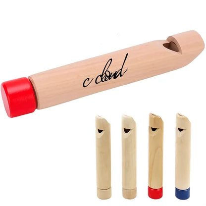 Push-Pull Wooden Flute