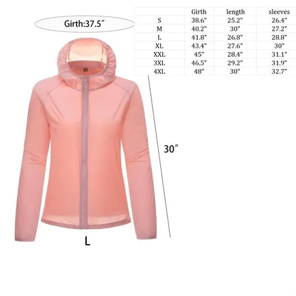 Multi-Size Solid Color Ice Silk Long-Sleeved Sunscreen Cloth