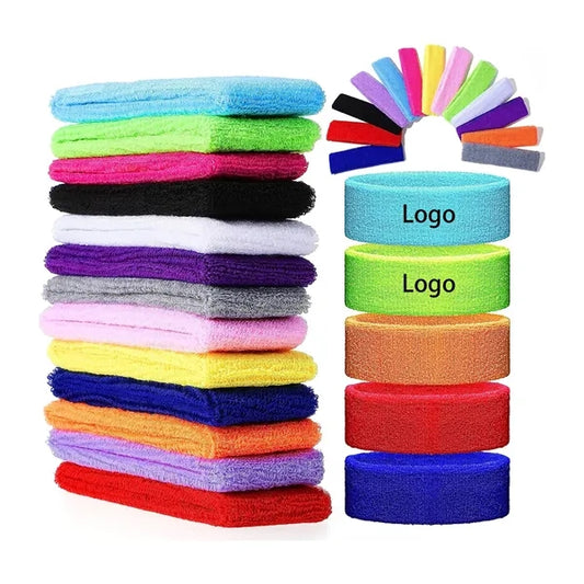 Sport Fitness Sweat Absorption Towel Rings Headbands