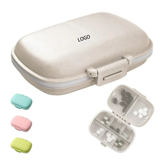 Eight-Compartment Pack Portable Pill Box