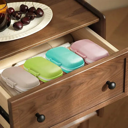 Eight-Compartment Pack Portable Pill Box