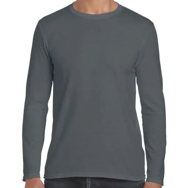 Gildan 4.5 oz 100% Preshrunk Cotton Adult Long Sleeve Tshirt