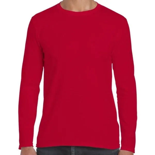 Gildan 4.5 oz 100% Preshrunk Cotton Adult Long Sleeve Tshirt