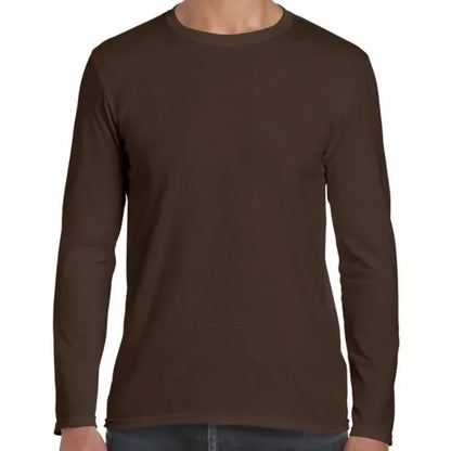 Gildan 4.5 oz 100% Preshrunk Cotton Adult Long Sleeve Tshirt