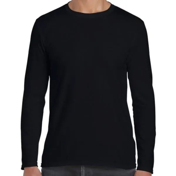 Gildan 4.5 oz 100% Preshrunk Cotton Adult Long Sleeve Tshirt
