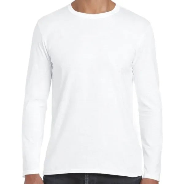 Gildan 4.5 oz 100% Preshrunk Cotton Adult Long Sleeve Tshirt
