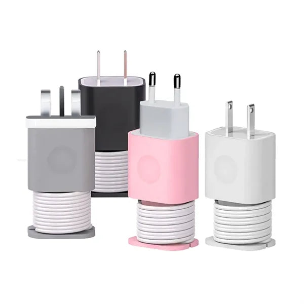 2 In 1 Silicone Charger Protector Cable Organizer