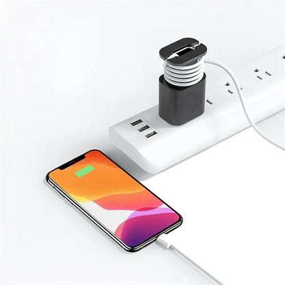 2 In 1 Silicone Charger Protector Cable Organizer
