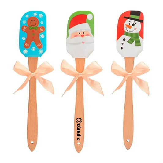 Christmas Silicon Spatulas