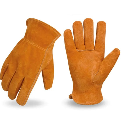 Genuine Leather Work Gloves