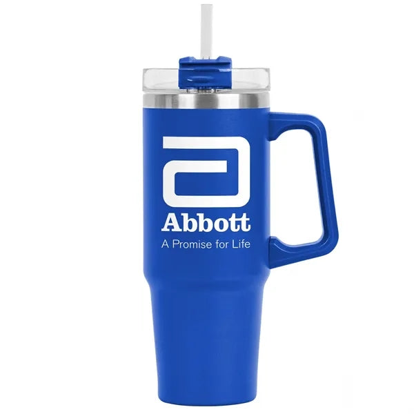 Little Hippo Mug & Straw Lid w/ Twist Closure - 30oz.