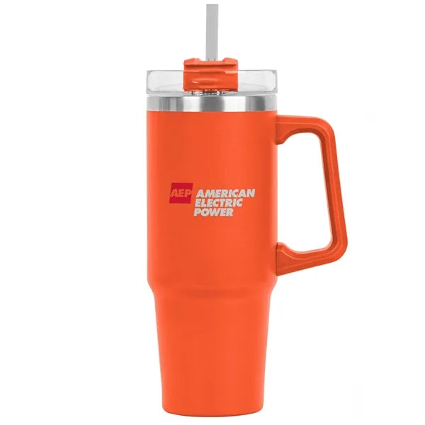 Little Hippo Mug & Straw Lid w/ Twist Closure - 30oz.