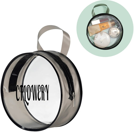 Round Transparent Cosmetic Bag