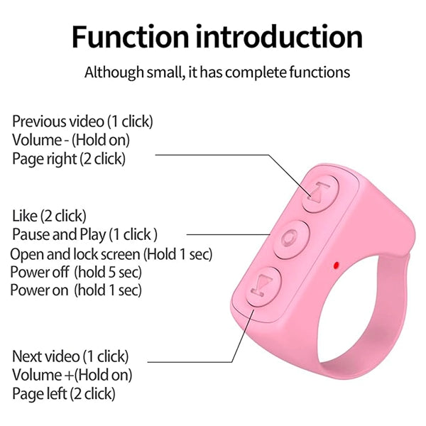 Remote Control Scrolling Ring